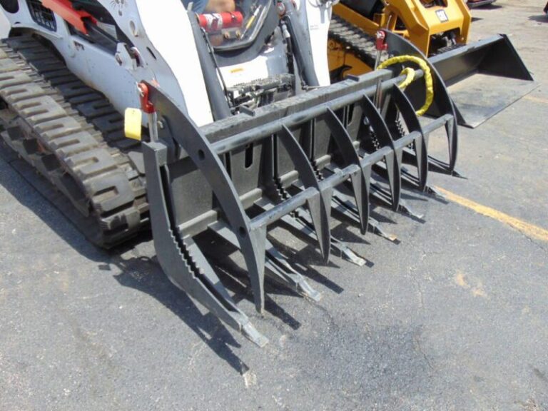 skid steer grapple attachment