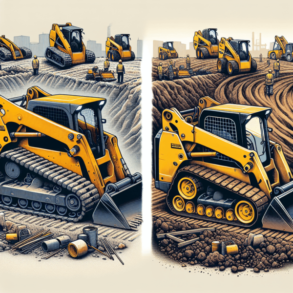 Skid Steer vs Track Loaders The Ultimate Showdown in Construction!