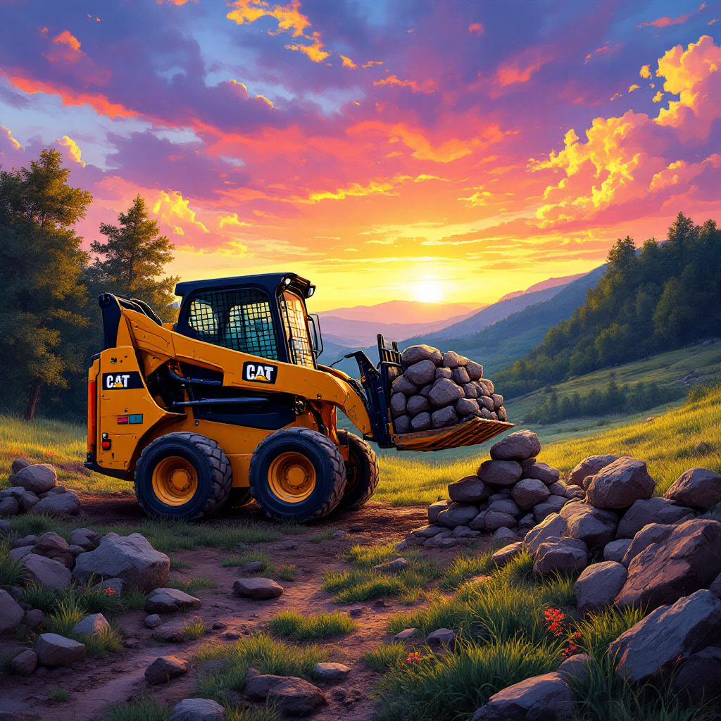 Skid Steer Loader Fork Attachments