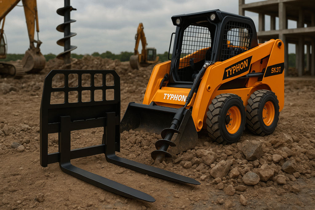 Skid Steer Pallet Fork Attachments