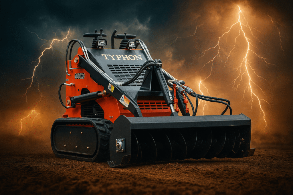 Skid Steer Trench Filler