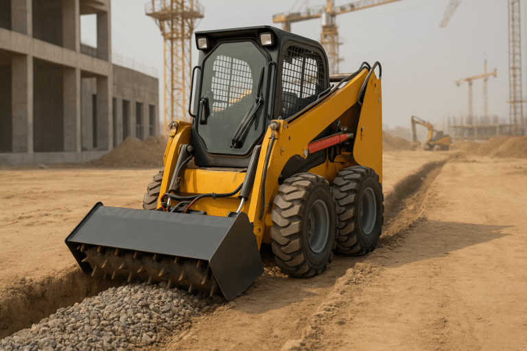 skid Steer Trench Filler