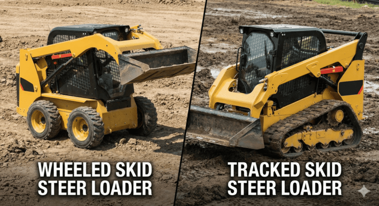 Skid Steer Loader vs. Tracked Skid Steer Loaders