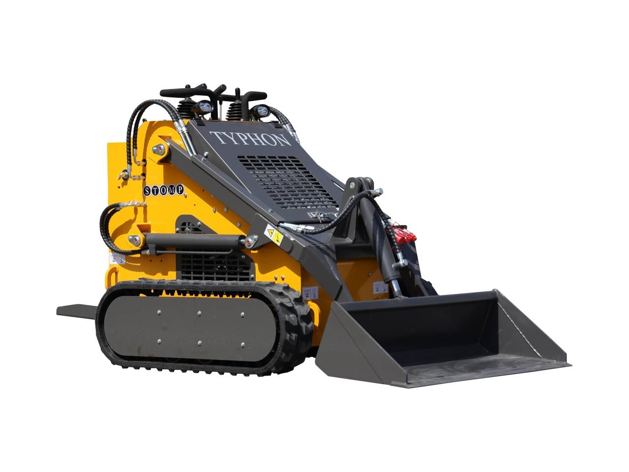 TYPHON-STOMP-2000lbs-Mini-Skid-Steer-23HP-Gasjpeg - Skidsteer Loader