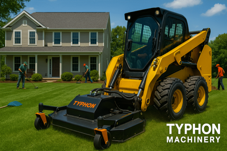 TYPHON Skid Steer Lawn Mower