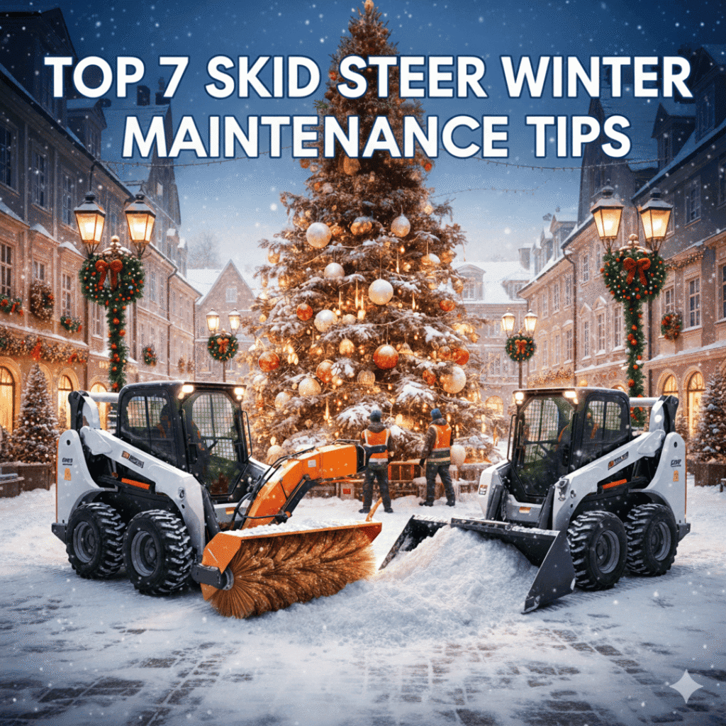 Skid Steer Winter maintenance