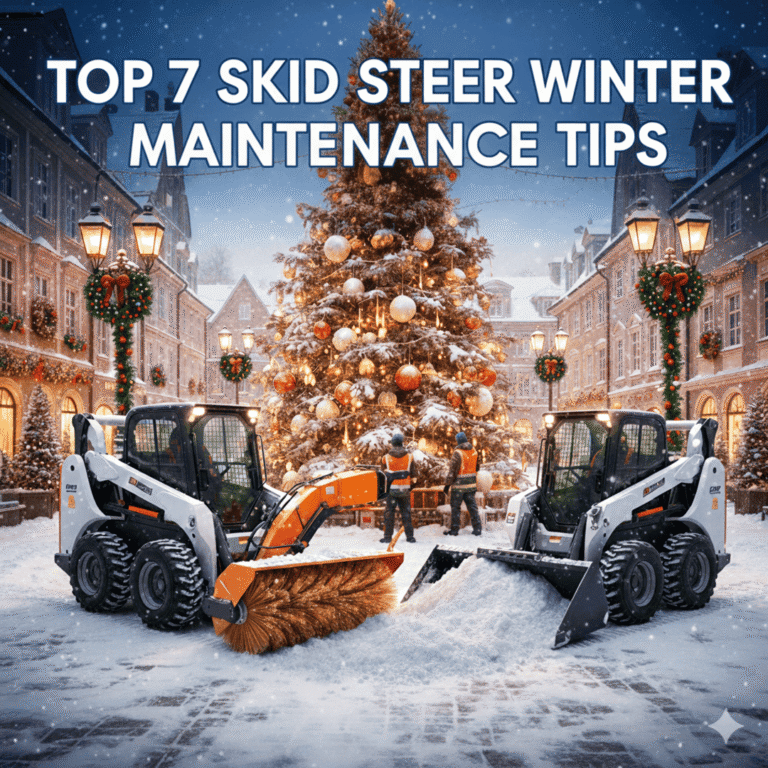 Skid Steer Winter maintenance