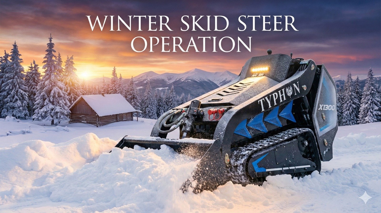 Winter Skid Steer