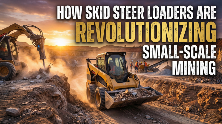 The Skid Steer Loaders with Mining
