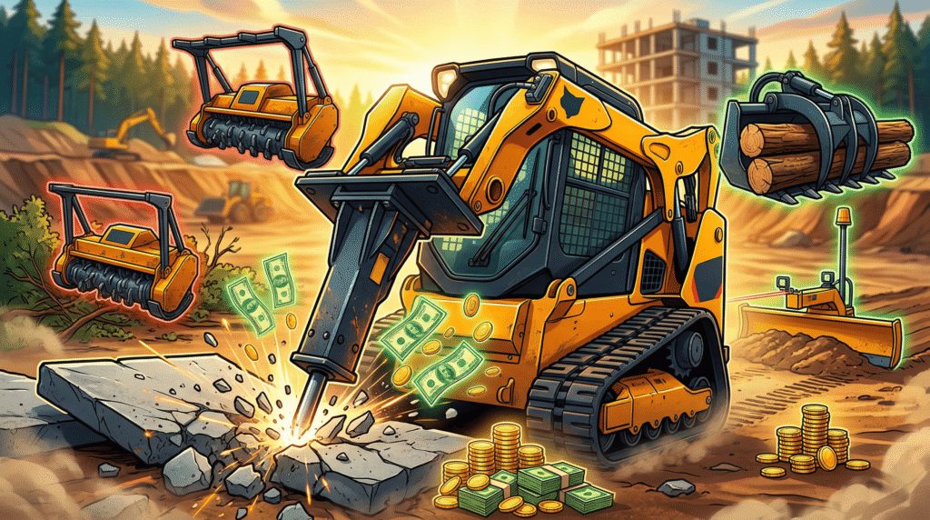 Most Profitable Skid Steer Attachments