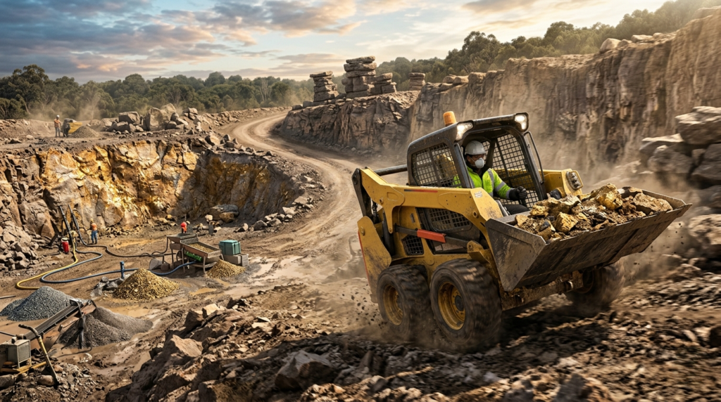 Skid Steer Loaders for Small-Scale Mining