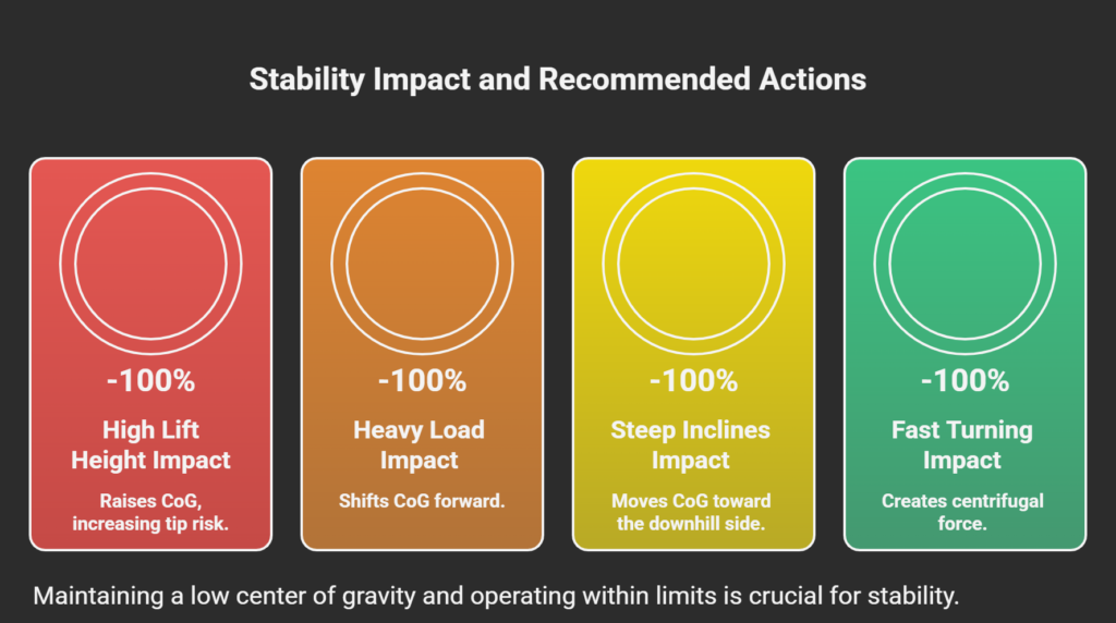 Skid Steer Stability Impact - visual selection