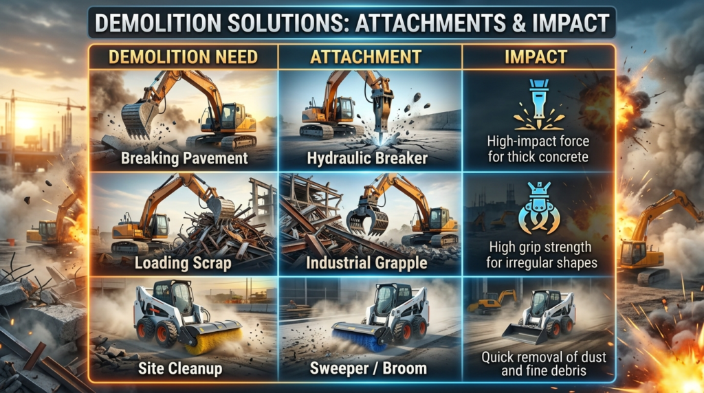 What are skid steer loaders used for