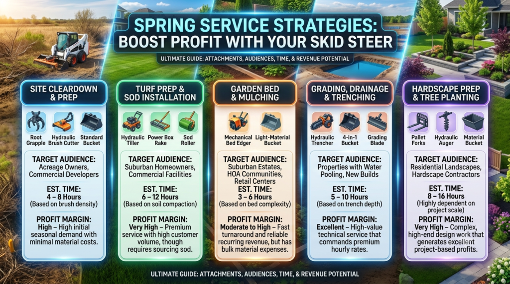Skid Steer Landscaping Packages Sample