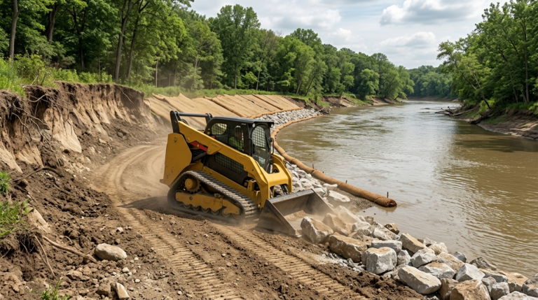 Skid Steers for Erosion Control - Skidsteer Loader Skid Steers for Erosion Control