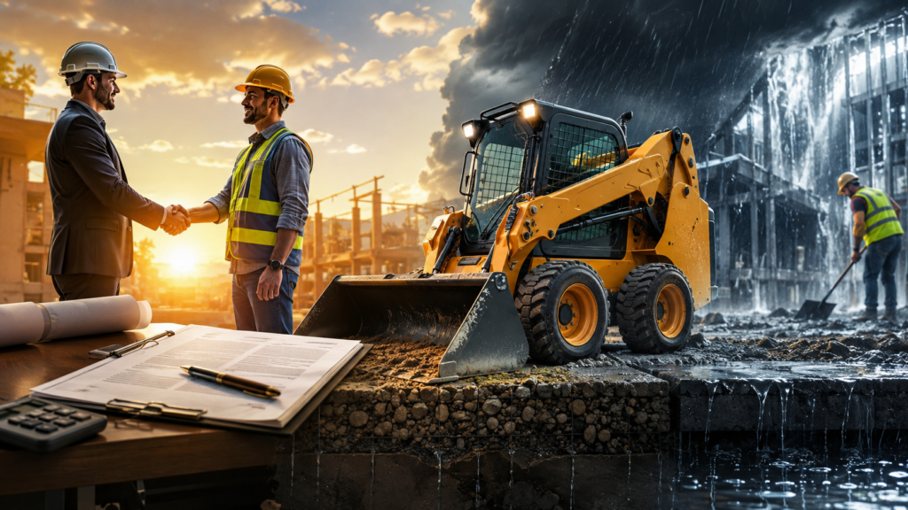 Short-term skid steer rentals