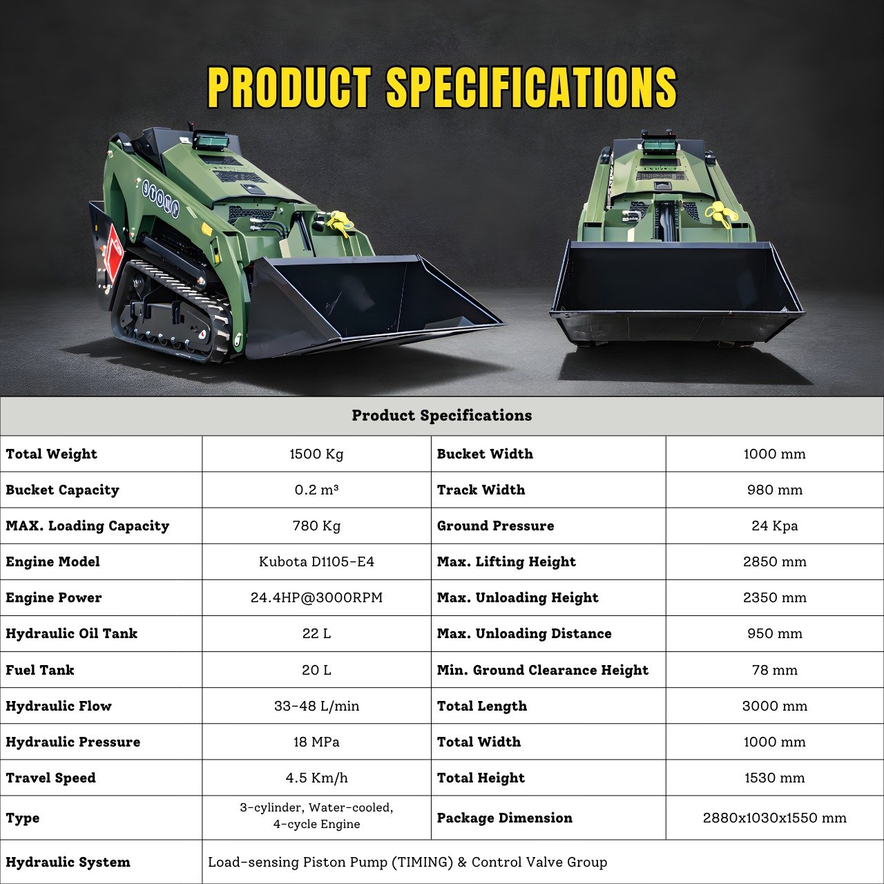 TYPHON Stomp V1000 24HP