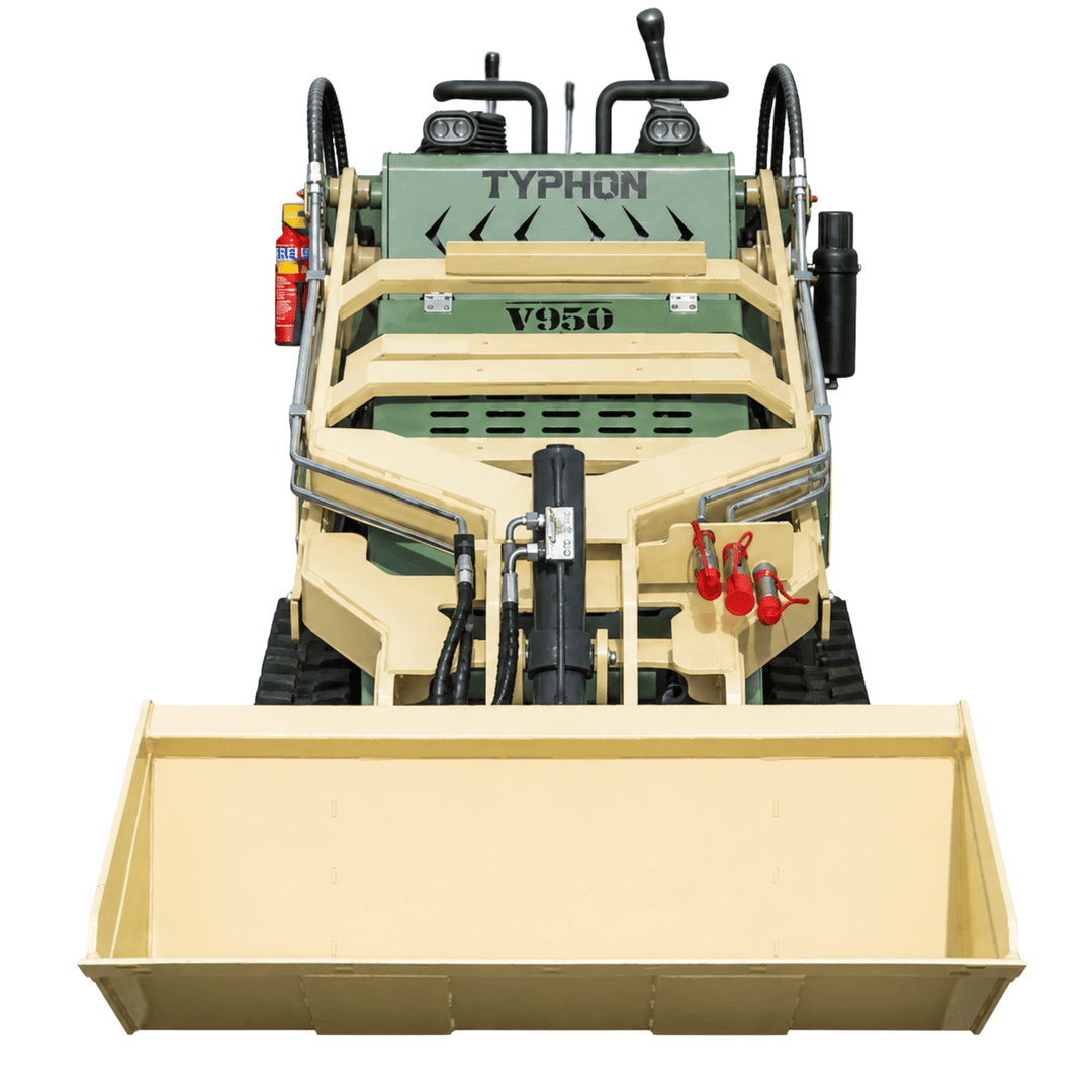 Typhon Stomp V950 Mini Skid Steer Track Loader - Konstructz Series 1.5 Ton 25HP Kubota D1105 Engine - Image 24