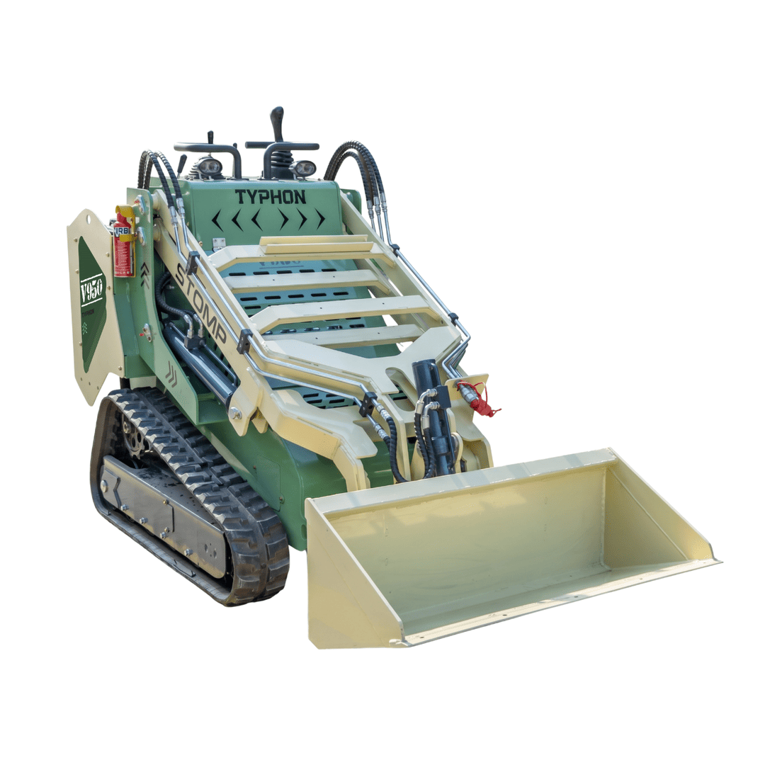 Typhon Stomp V950 Mini Skid Steer Track Loader - Konstructz Series 1.5 Ton 25HP Kubota D1105 Engine - Image 25