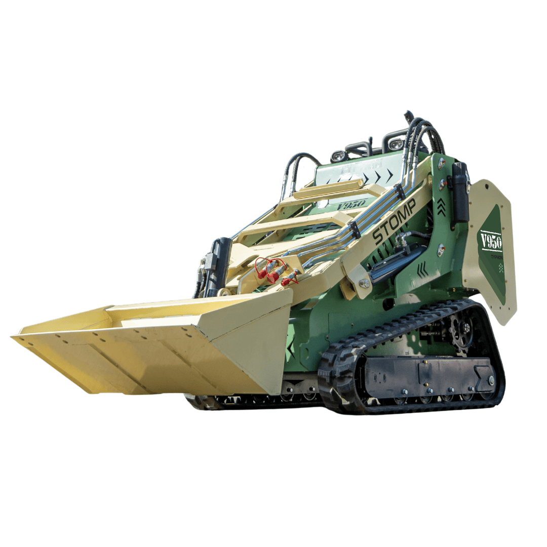 Typhon Stomp V950 Mini Skid Steer Track Loader - Konstructz Series 1.5 Ton 25HP Kubota D1105 Engine - Image 17