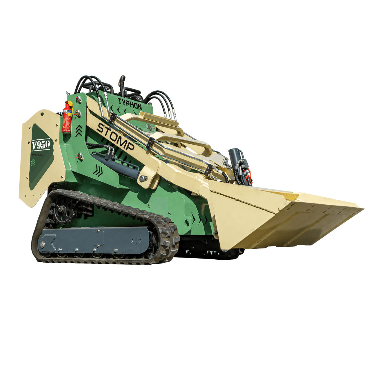 Typhon Stomp V950 Mini Skid Steer Track Loader